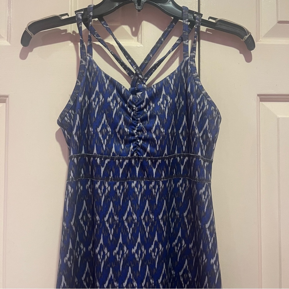 Marmot Tayrn Abstract Print Strappy Dress Size S